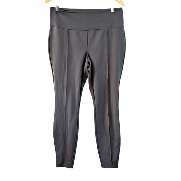 NWOT Isaac Mizrahi Live! Women Gray Slim Fit Legging Pants Size Large Regular - Picture 2 of 6